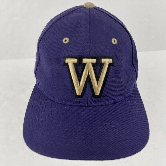 The Zephyr Graf X Washington Huskies Baseball Hat 7 3/8 Wool Blend Vintage - Picture 5 of 8